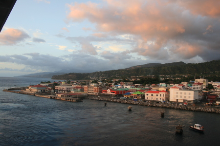 Port at St. Lucia