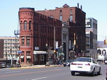 Utica Triangle Building coffee shop