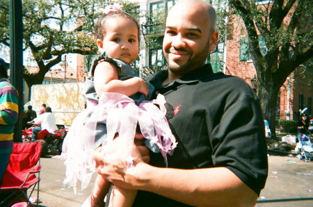My Great Niece and her Daddy