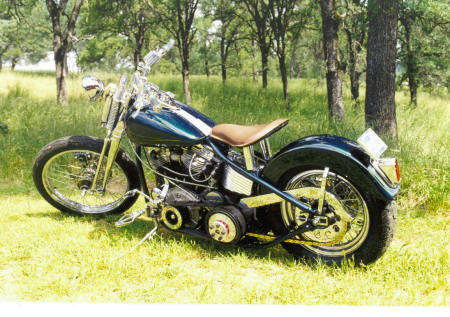 1948 Hardley Davidson Pan Head Springer