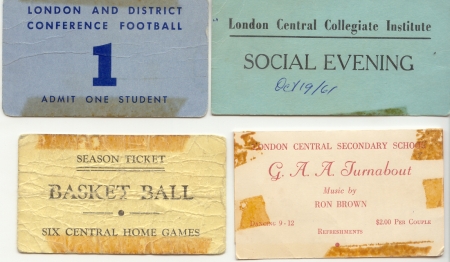 TICKETS FROM THE 60s