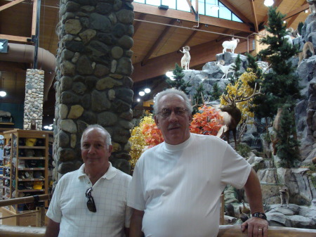 Mike & Phil at cabellos store in west virginia