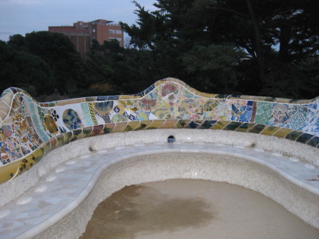 Park Guell  Barcelona Spain Dec 2009