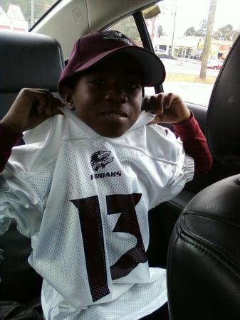 my son the football player