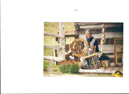 Spinning Flax Faust Park