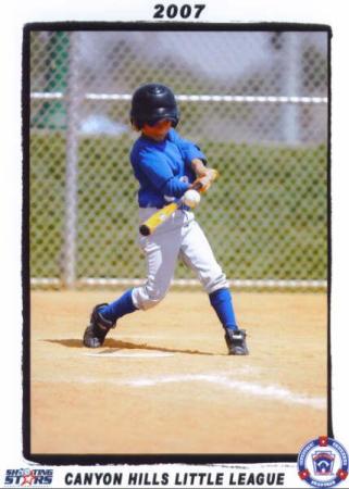 My boy age 11 on the Majors in Little League