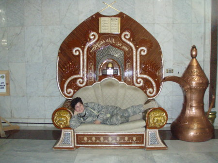 On Sadams' Throne/Baghdad 2007