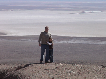 Base of Funeral Range...Death Valley