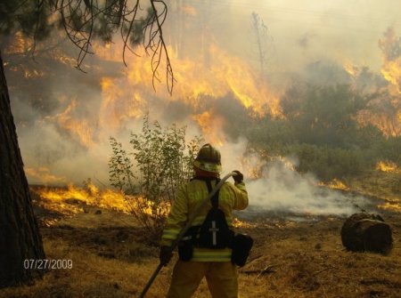 "Station" Brush Fire.  La Canada/Flintridge