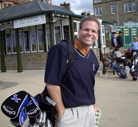 Playing "The Old Course" St. Andrews, Scotland