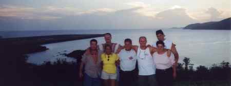 me and my freinds in the virgin islands