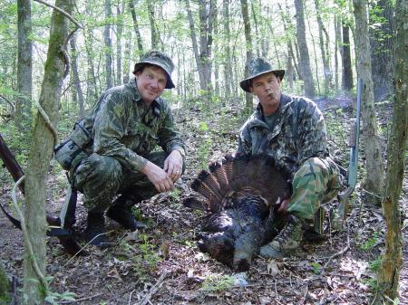 Turkey Hunting with my brother Larry