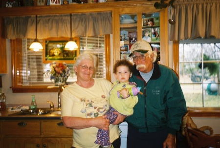 Nana, Papa and Great- Granddaughter Madison