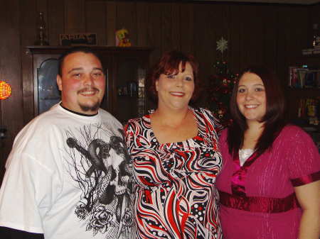 Me, my son Kevin and daughter Kristal
