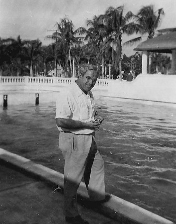 Coach Wes Nott at the Pool