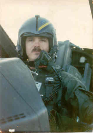After F-16 ride over Spain in Oct 1987