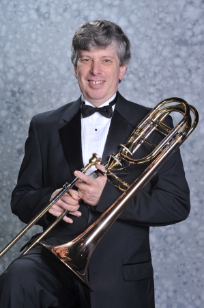 DSO headshot with instrument
