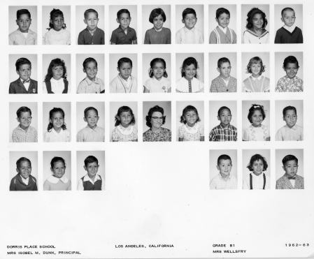 Dorris Place School Class Photo
