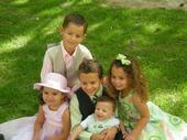My grandkids Easter 2009