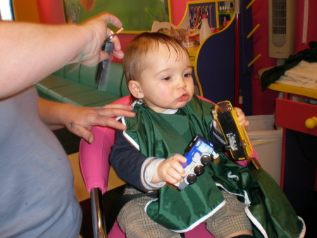 Will's first haircut