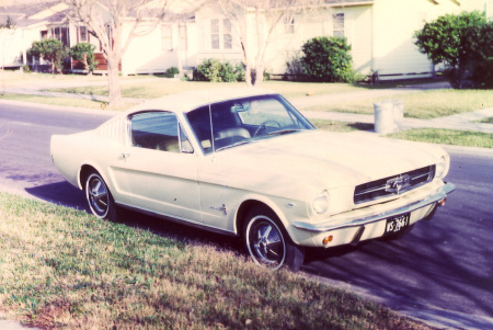 1965 Ford Mustang.