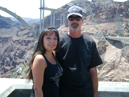 Jim and Ann at Hoover Dam