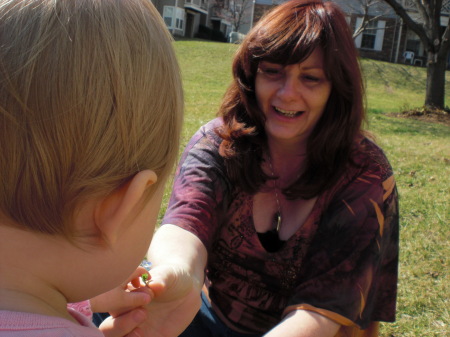 Me with my granddaughter March 2009