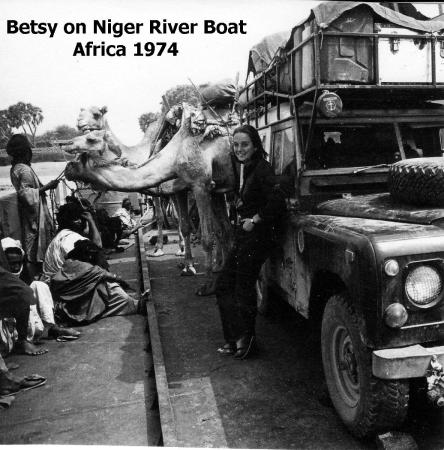 1974-On Niger River boat-Mali