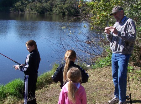 Fishihg at Wortham Park