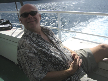 Ferry to Savaii, Samoa