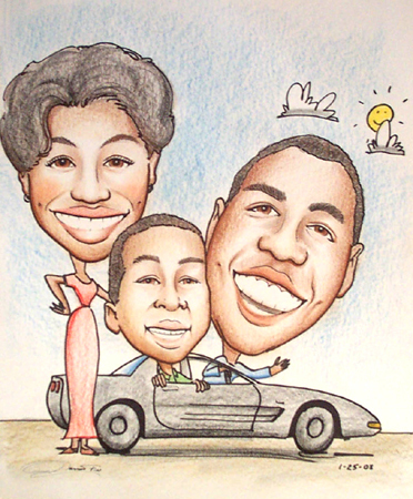 Family Caricature