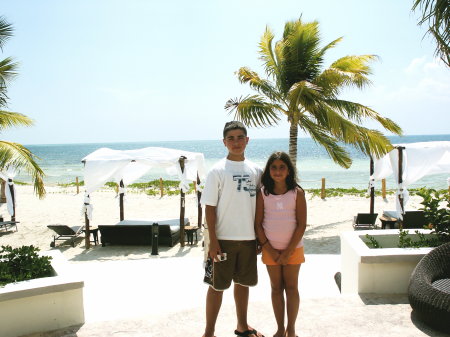Steven and Rebecca in Cancun - 2008