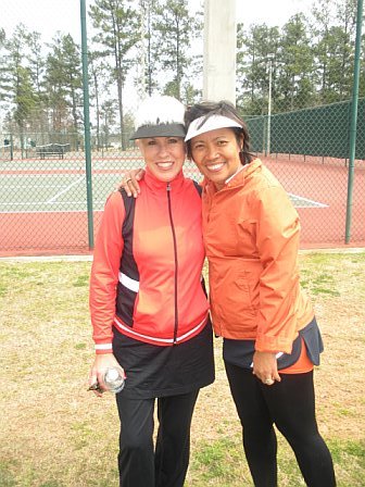 Carol's tennis partner "Leila"