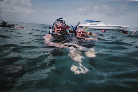 Snorkeling in Barbados Mar/09