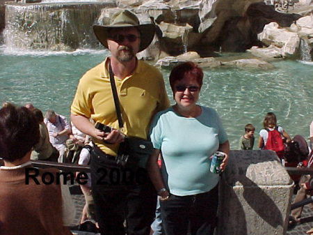 Marcela and Dennis in Rome