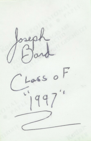 jcb class of 1997 a