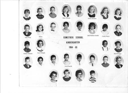 Comstock School Kindergarten 1964-65