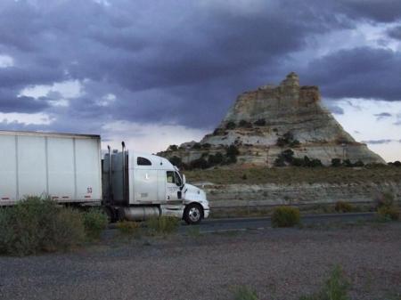 Parked In The Utah Canyons