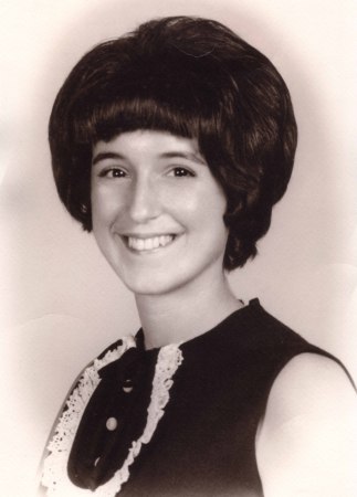 Mary at M.S.U., junior year, 1965
