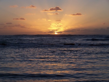 One of many sunset's in Hawaii