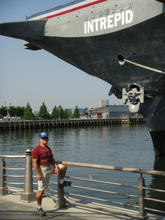 Garry at pier in New York