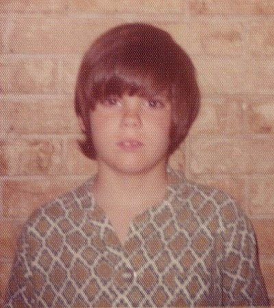 Me at my first home on Weburn Dr. Dallas 1969