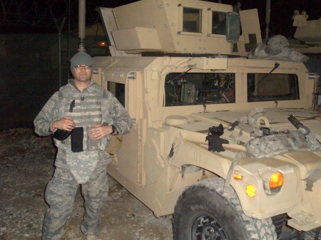 Patrol from Bagram Airfield, Afghanistan
