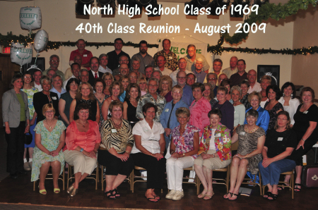 North Class of 1969 reunion, Aug 21, 22,2009