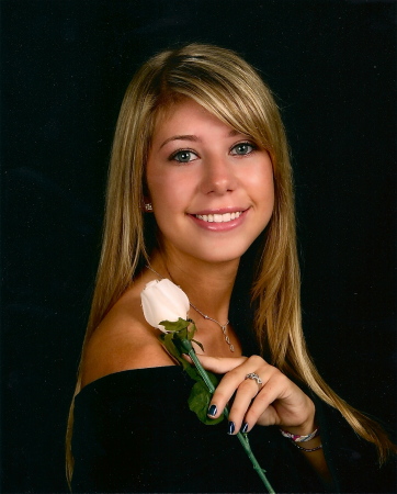 my daughter Marissa at HS Graduation 09