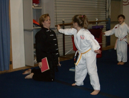 Kung Fu Caitie (7 yrs old)