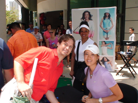 Michelle Wie (LPGA golfer) and I