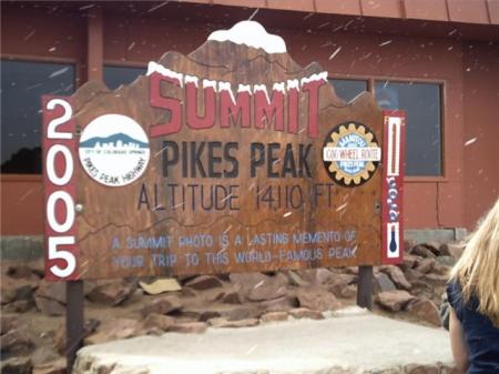 Summit Pikes Peak