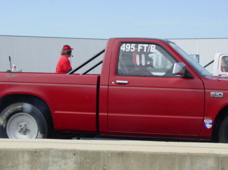 Fast Ugly Red Truck