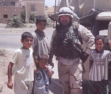 Iraqi childern and I